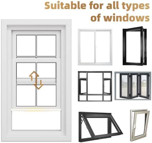 2Pcs×196" Wedge-Shape Foam Window Weather Stripping Door Seal Strip,Soundproofing Frame Insulation Tape for Exterior Front Door,Noise Cancelling Window Inserts,Door Gap Filler Light Blocker,White - Image 4