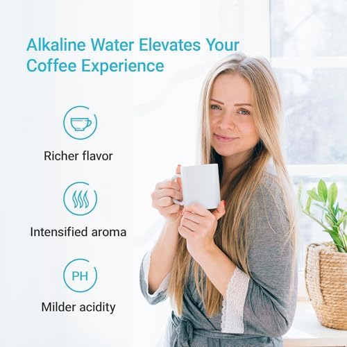 Alkaline Water Filter Replacement for All Waterdrop Pitcher and Dispenser Filtration System, Fits Waterdrop WD-PF-AL, Reduces PFOA/PFOS, Chlorine, Last Up to 100 Gallons, 3 Packs, AQUA CREST - Image 4