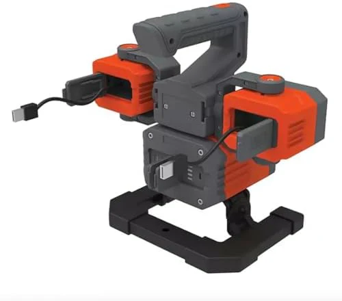 2000 Lumens Rechargeable LED Work Light and Spotlight, 4 Adjustable Lamps. - Image 2