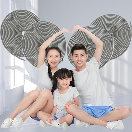 33 Ft Self-Adhesive Weather Stripping Door Seal Strip for Door Window, 0.35" Wide x 0.35" Thick, Gray - Image 9