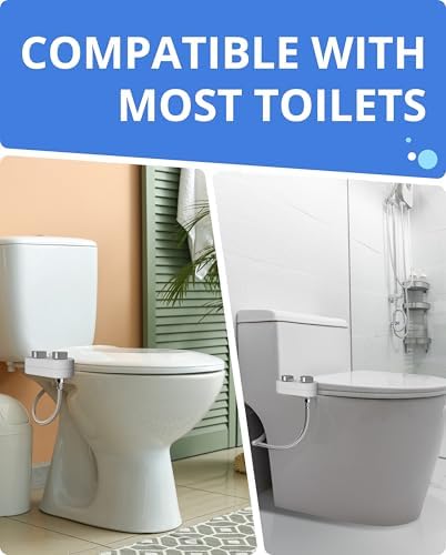 Clear Rear Bidet Attachment for Toilet - Self-Cleaning Dual Nozzle Bidet Toilet Seat with Adjustable Water Pressure - Easy Installation - Hygienic Toilet Accessories - Image 6