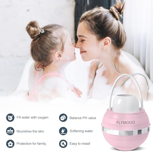 Bath Water Filter for Tub Faucet - 8 Stages Bathtub Water Filter Reduces Contaminants for Softer, Smoother Skin - 2,500 Gallons of Filtration, BPA Free (Pink) - Image 4