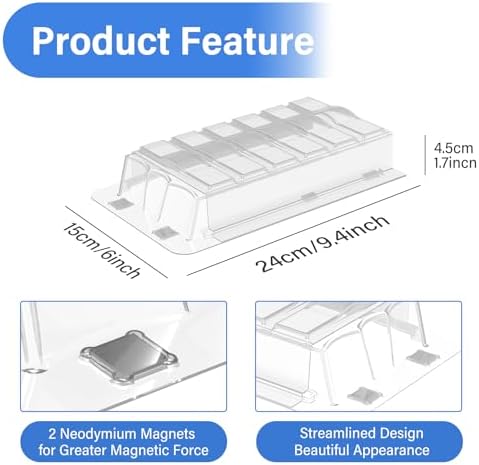 Sideways Vent Extender for Under Furniture, Air Floor Vent Deflector Fits Vents 3" - 6" Wide (2PCS) - Image 3