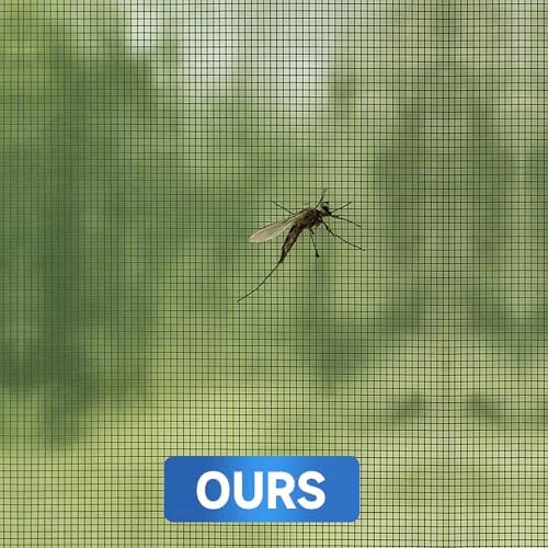 High-Density Magnetic Screen Door Mesh for Home and Patio, Tear Resistant Backdoor Screen Net with Magnetic Closure - Image 2