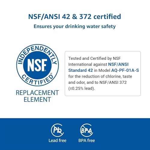 Replacement for All Waterdrop® Pitcher Filtration System, Fits Waterdrop WD-PF-01A Plus, Reduces PFOA/PFOS, Chlorine, Last Up to 3 Months or 200 Gallons (Pack of 4), AQUA CREST - Image 4