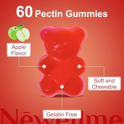NEWELLME Sugar-Free Apple Cider Vinegar Gummies B12 Multivitamin,ACV Supplement Gummy Vitamins,Vegetarian Supplement for Women & Men,Non GMO,Support Normal Energy Levels & Gut Health 120 Gummies (120) - Image 7