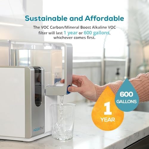 AquaTru - Replacement 2 Stage Pre-Filter (Stages 1 & 2) for Countertop Reverse Osmosis Water Filter Purification System (AquaTru Classic, Connect & Under Sink AquaTru Water Purifier) - Image 7