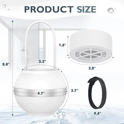 Bath Filter for Tub Faucet - 10 Stages Bath Water Filter 2,500 Gallons, Removes Contaminants & pH Balancer, Improved Skin, Hair, and Nail Condition - BPA-Free & Easy Install (White) - Image 4