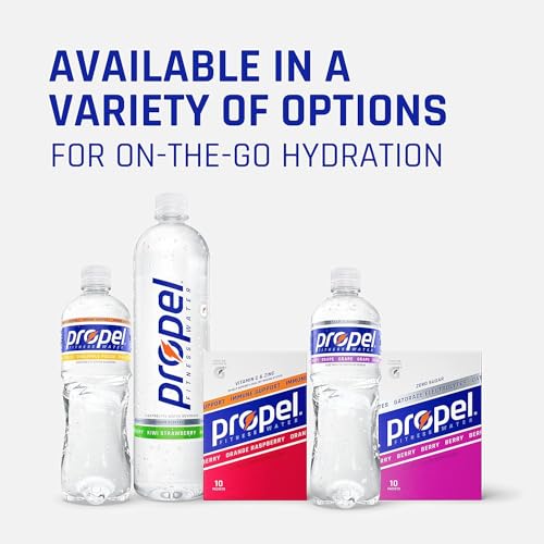 Propel, Peach, Zero Calorie Sports Drinking Water with Electrolytes and Vitamins C&E, 16.9 Fl Oz (Pack of 12) - Image 5
