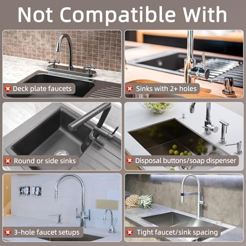 Faucet Mat for Kitchen Sink - Super Absorbent Diatomite Fast Drying Stone, Quick Drying Splash Guard,Prevents Moisture Buildup Sink, Durable Protector for Kitchen,Bathroom Counter - Image 6