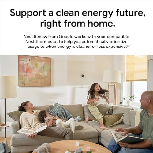 Google Nest Learning Thermostat - 3rd Gen - Programmable Smart Thermostat for Home - Compatible with Alexa (Mirror Black) - Image 4