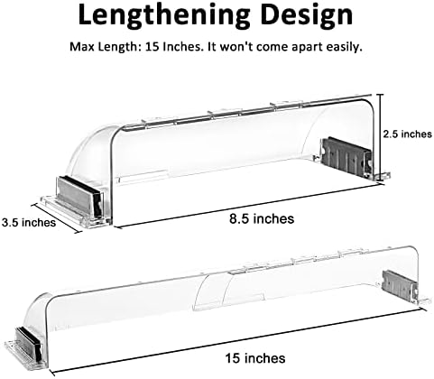 6 Pack Magnetic Air Vent Deflector, Adjustable Length - Image 2