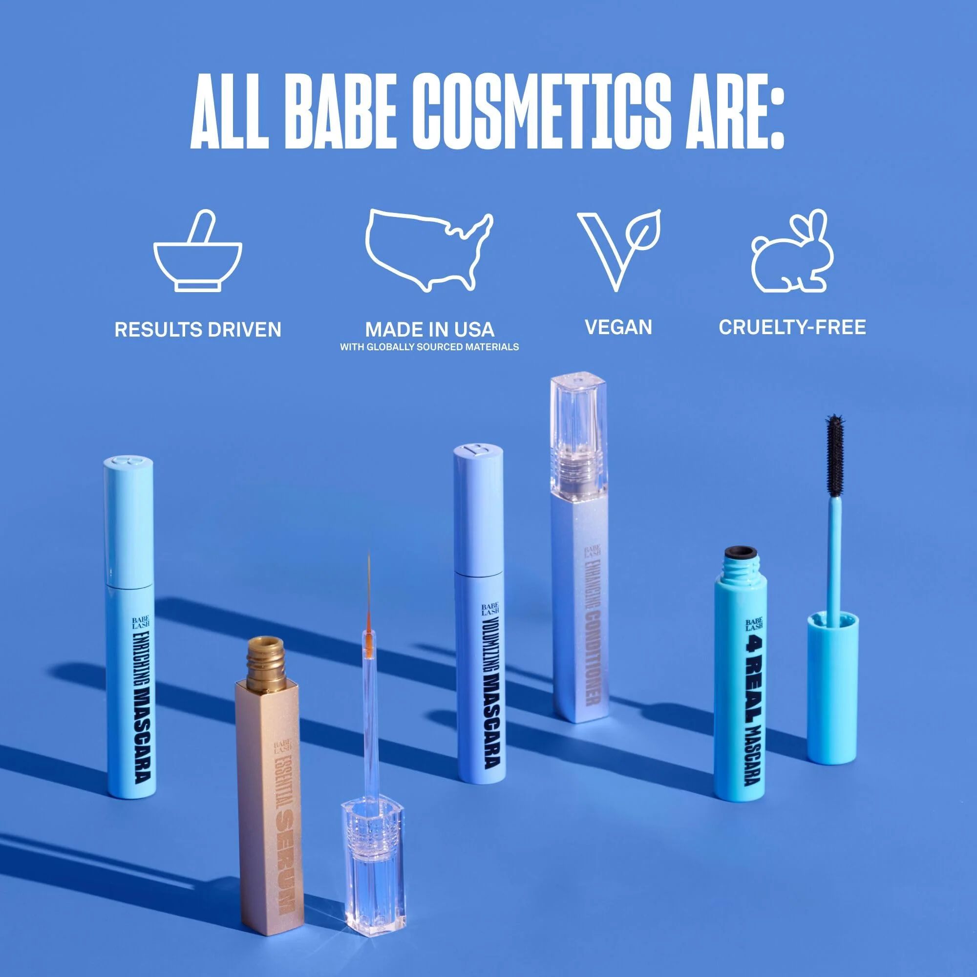 Babe Original Enhancing Lash Conditioner - Conditioning Lash Serum for Eyelashes, with Peptides and Biotin, 3mL - Image 4