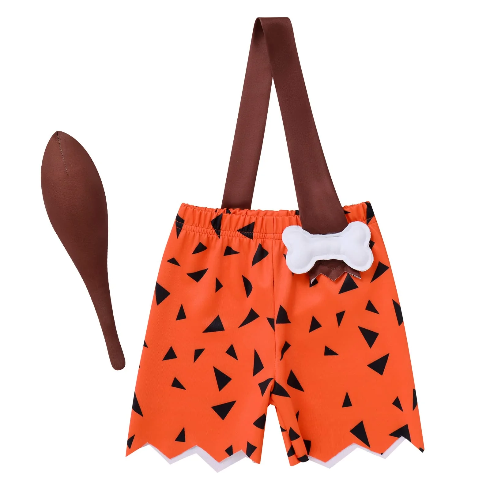 Baby Costume: Kids Caveman Historical Stone Age Birthday Outfit for Baby Boys Halloween Fancy Dress Up Christmas Party Photo Shoot Clothes Boy 5-6 Years - Image 8