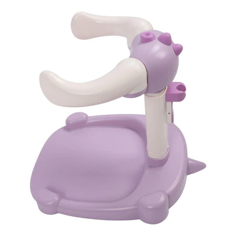 Baby Hug Bath Tower, Non Slip Toddler Shower Stand Support, Adjustable Baby Shower Stand, for Bathroom (Purple) - Image 6
