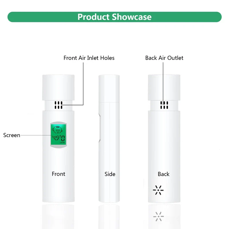 Bad Breath Detector, Rechargeable Breath Checker for Instant Oral Cavity Testing and Odor Analysis, Bad Breath Tester with Real-time Results, Bad Breath Detector for Daily Use, Travel, and Meetings - Image 7