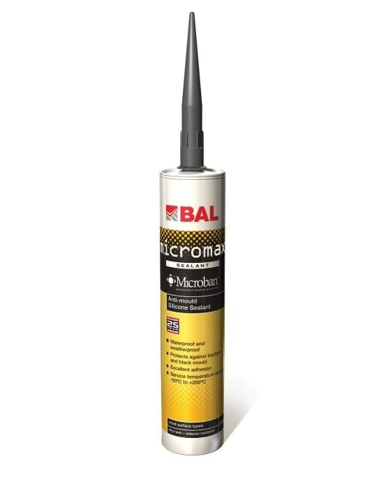 Bal Micromax Anti-Mould Silicone Sealer 310ml - Dovetail