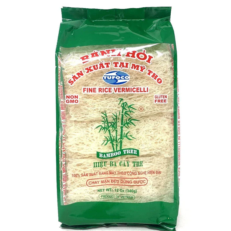 Bamboo Tree Fine Rice Vermicelli 340g (Pack of 6) - Image 2