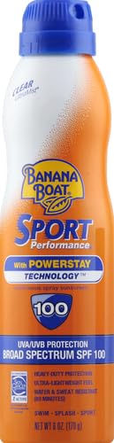 Banana Boat Sport Ultra SPF 100 Sunscreen Spray, 6oz | Sport Sunscreen Spray SPF 100, Banana Boat Sunscreen SPF 100 Spray, High SPF Sunscreen, Water Resistant Sunscreen, 6oz - Image 9
