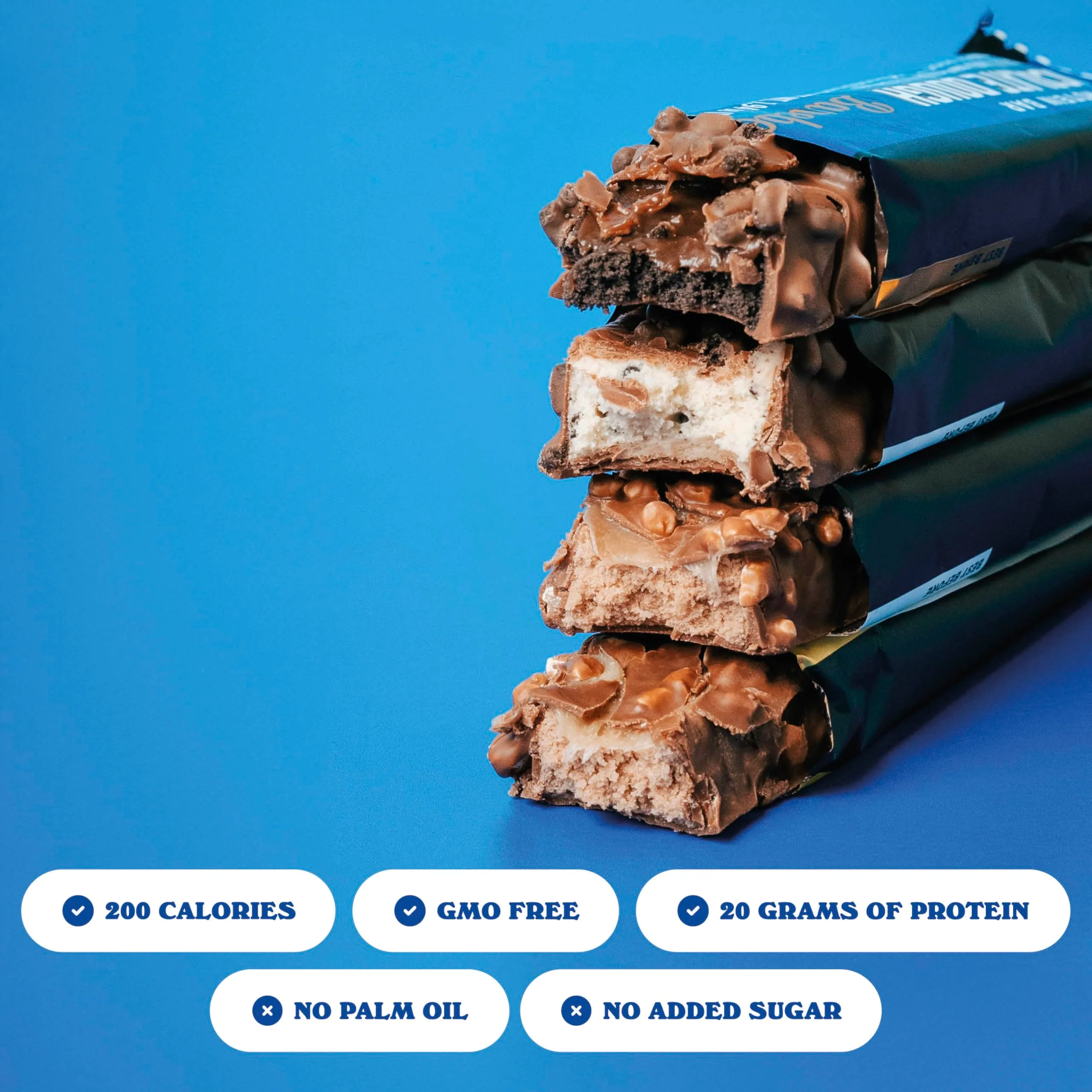 Barebells Protein Bars Variety Pack - 24 Bars (2 Packs of 12), 20g High Protein Treats - Chocolate Nutrition Bars with No Added Sugar - On-The-Go Breakfast or Post-Workout Snack - Image 5