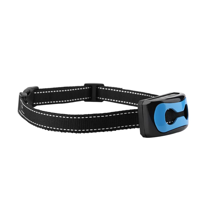 Barking Control Device Rechargeable Waterproof AntiBarking Collar Barking Detection(Blue) - Image 6