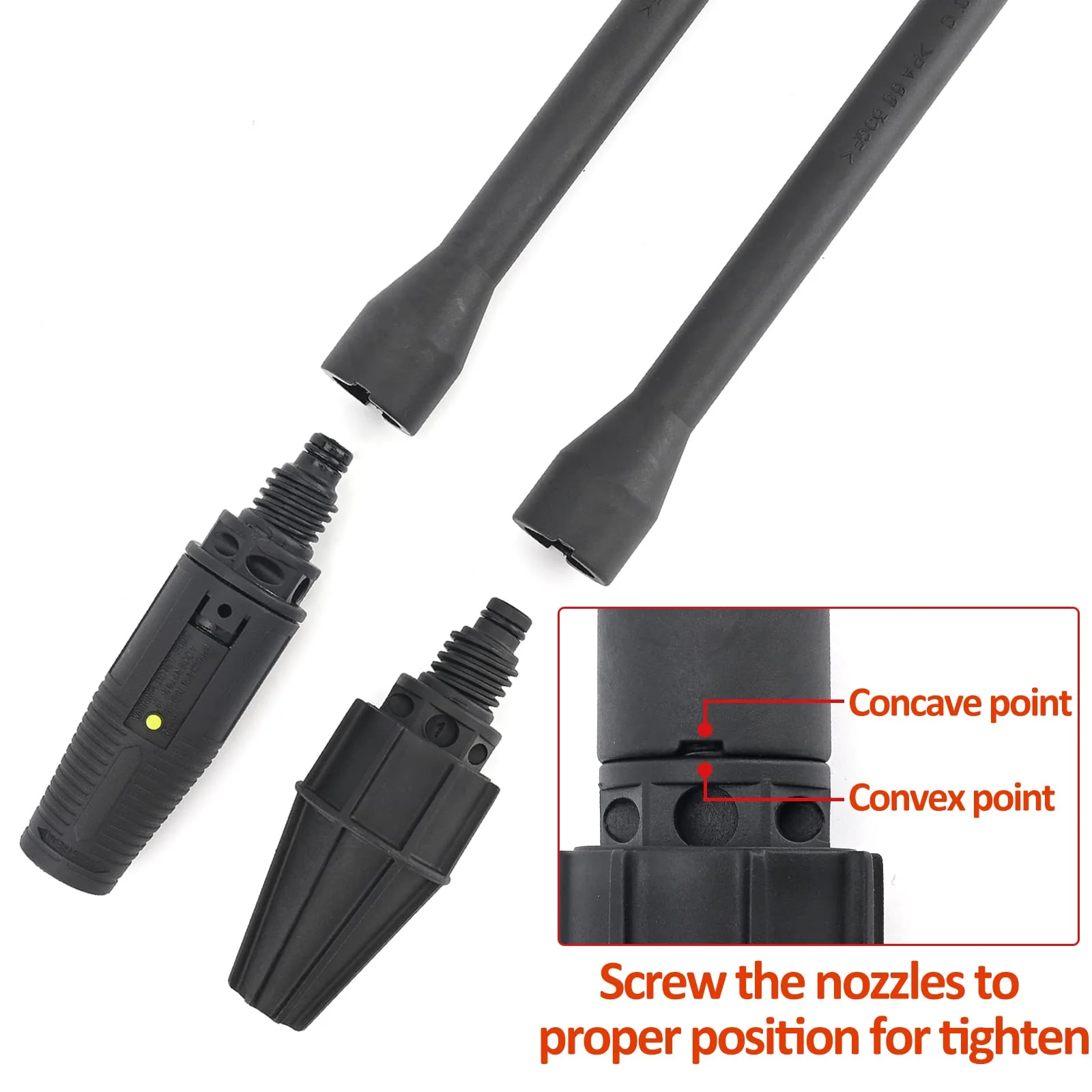 Bear Force High Pressure Water Spray Gun Wand Nozzle, Replacement Pressure Washer Gun Compatible with Portland Pulsar Powerwasher TaskForce TaskMaster ShopForce Electric Pressure Washers - Image 5