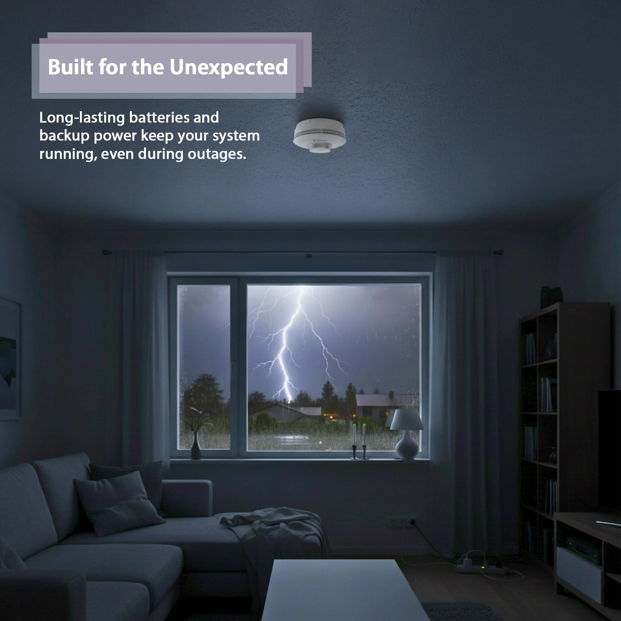 Bellman & Symfon Smoke Alarm Notification System with Flash Receiver and Bed Shaker - Flashing Light and Vibrations Alerts – Ideal for Deaf, Hard of Hearing, Heavy Sleepers - Image 3
