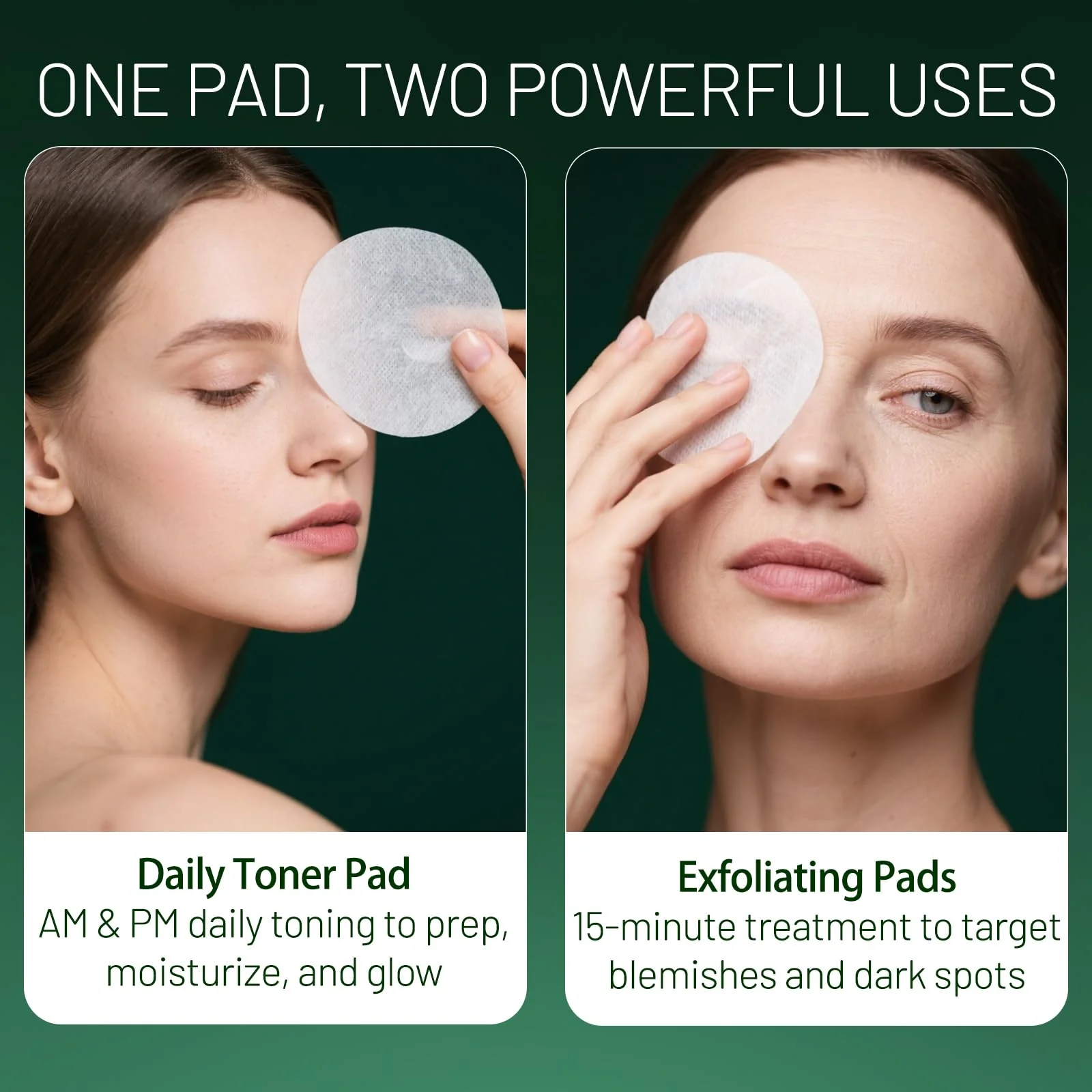 BENIX Korean Toner Pads (100 Count) – Hydrating & Anti-Aging for Dark Spots, Wrinkles & Uneven Skin – Infused with Snail Extract, CICA, Niacinamide & Peptides for a Clear, Radiant Complexion - Image 6