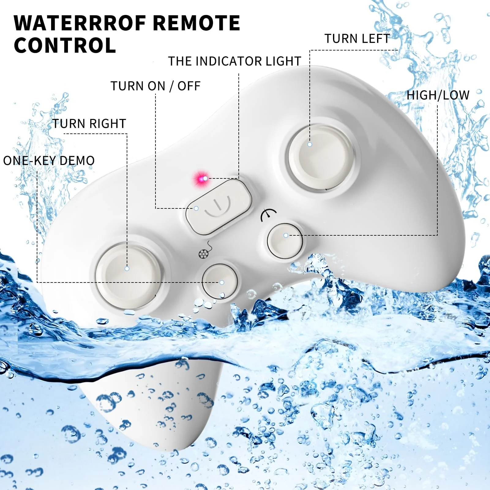 Bennol 2.4Ghz Remote Control Whale Shark Toy for Kids, 1:18 Scale High Simulation Electric RC Fish for Pool, Birthday Christmas Toys for 4-9 Year Olds Boys and Girls - Image 2