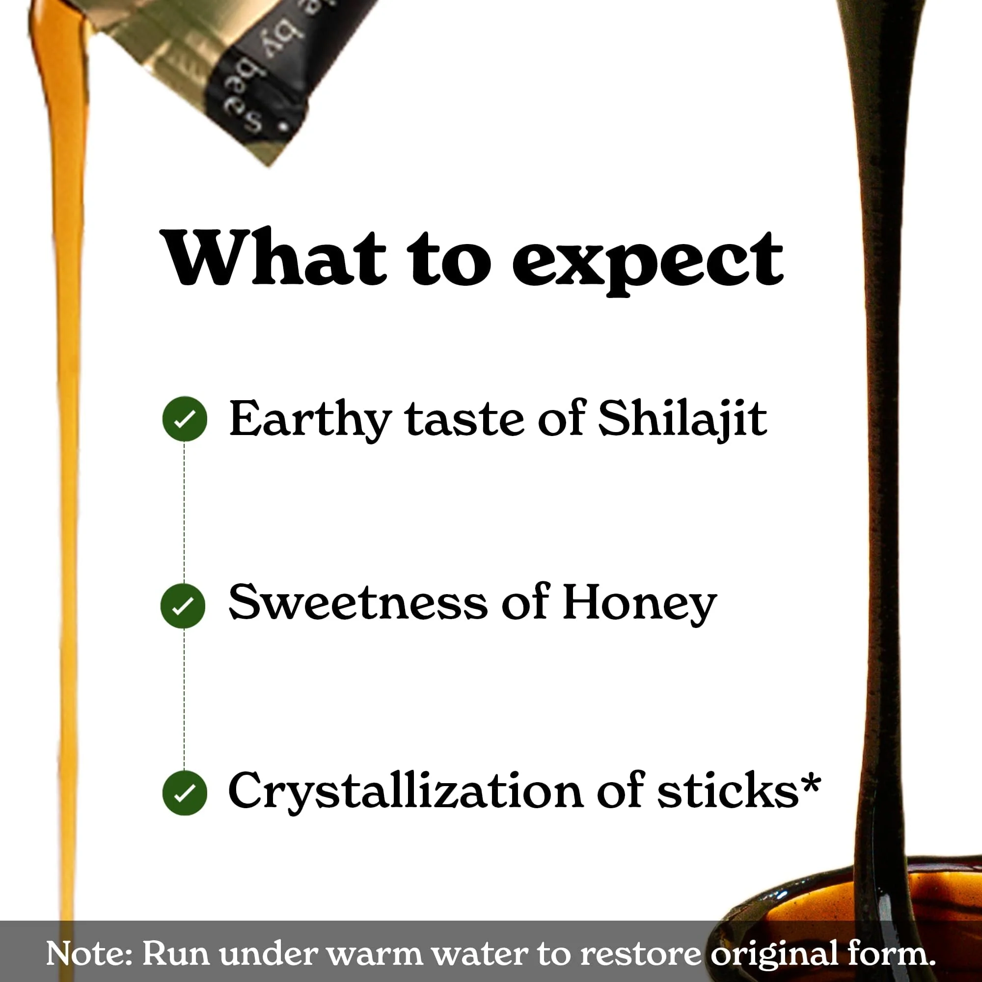 Better Alt Pure Himalayan Shilajit Sticks with Organic Honey, Saffron | Easy to Consume Shilajit| Energy Boost & Immune Support, 85+ Trace Minerals, 75%+ Fulvic Acid (Pack of 2) Classic + Caramel - Image 6