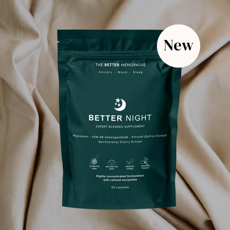 Better Night, All-in-one Blend of Powerful Adaptogens, Vitamins, and Minerals to Help Improve Mood, Calm The Nervous System and Relax The Body for a Better Night's Sleep, 60 Capsules - Image 3