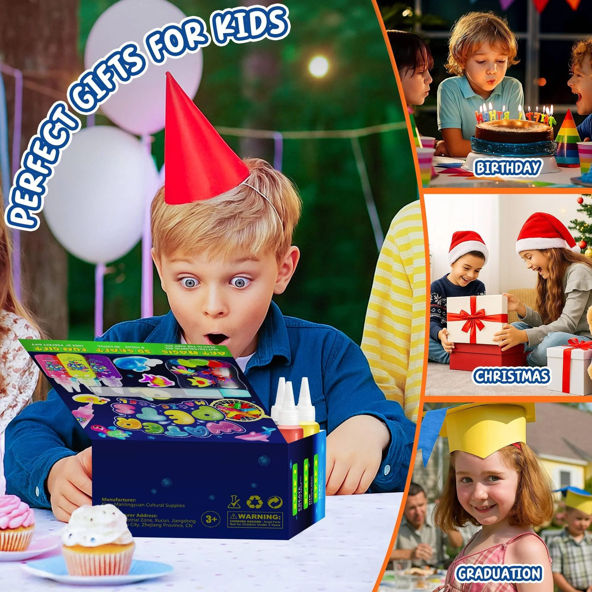 BFFPOSI Magic Water Elf Toy Kit - Fun Growing Magic Gel Water Pets, Craft Kits, Art and Crafts for Kids Ages 4-8-12, Toys for Kids Boys and Girls 4 5 6 7 8 9 10 11 12, Birthday & Christmas Gifts - Image 5