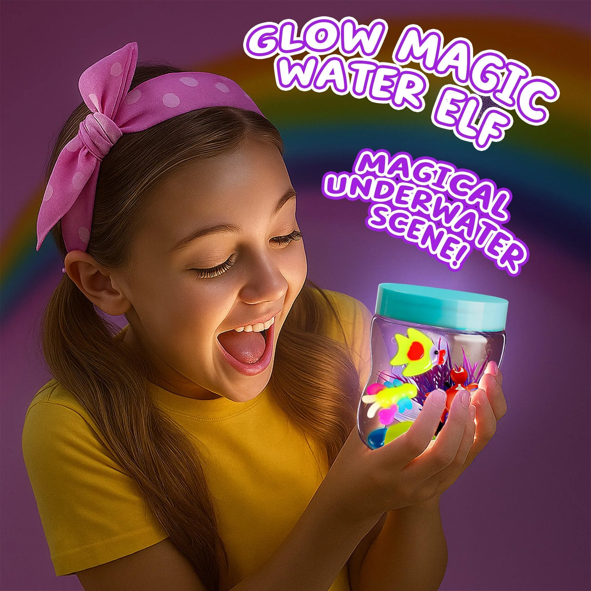 BFFPOSI Magic Water Elf Toy Kit - Fun Growing Magic Gel Water Pets, Craft Kits, Art and Crafts for Kids Ages 4-8-12, Toys for Kids Boys and Girls 4 5 6 7 8 9 10 11 12, Birthday & Christmas Gifts - Image 7