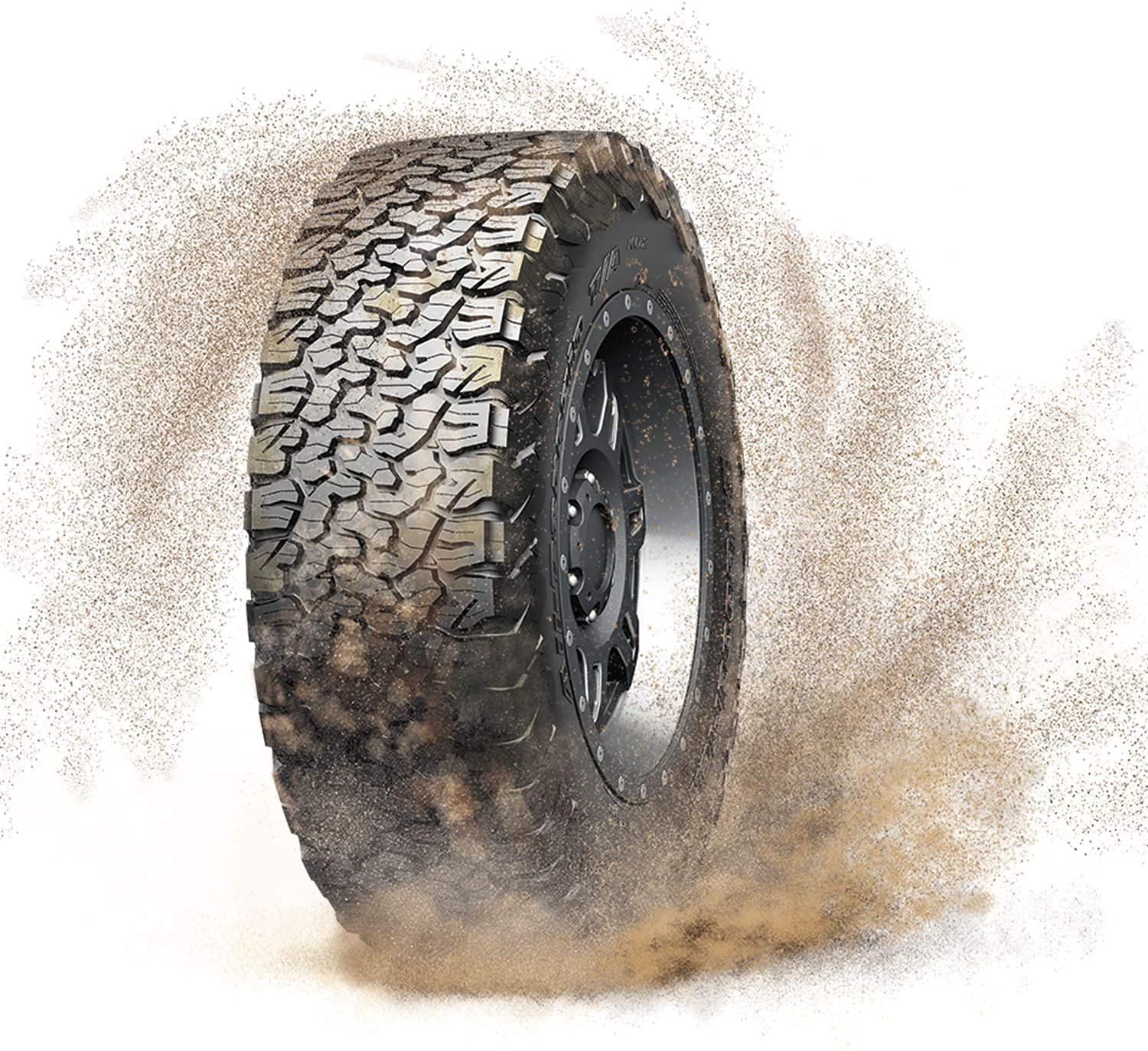 BFGoodrich All Terrain T/A KO2 Radial Car Tire for Light Trucks, SUVs, and Crossovers, LT255/75R17/C 111/108S - Image 8