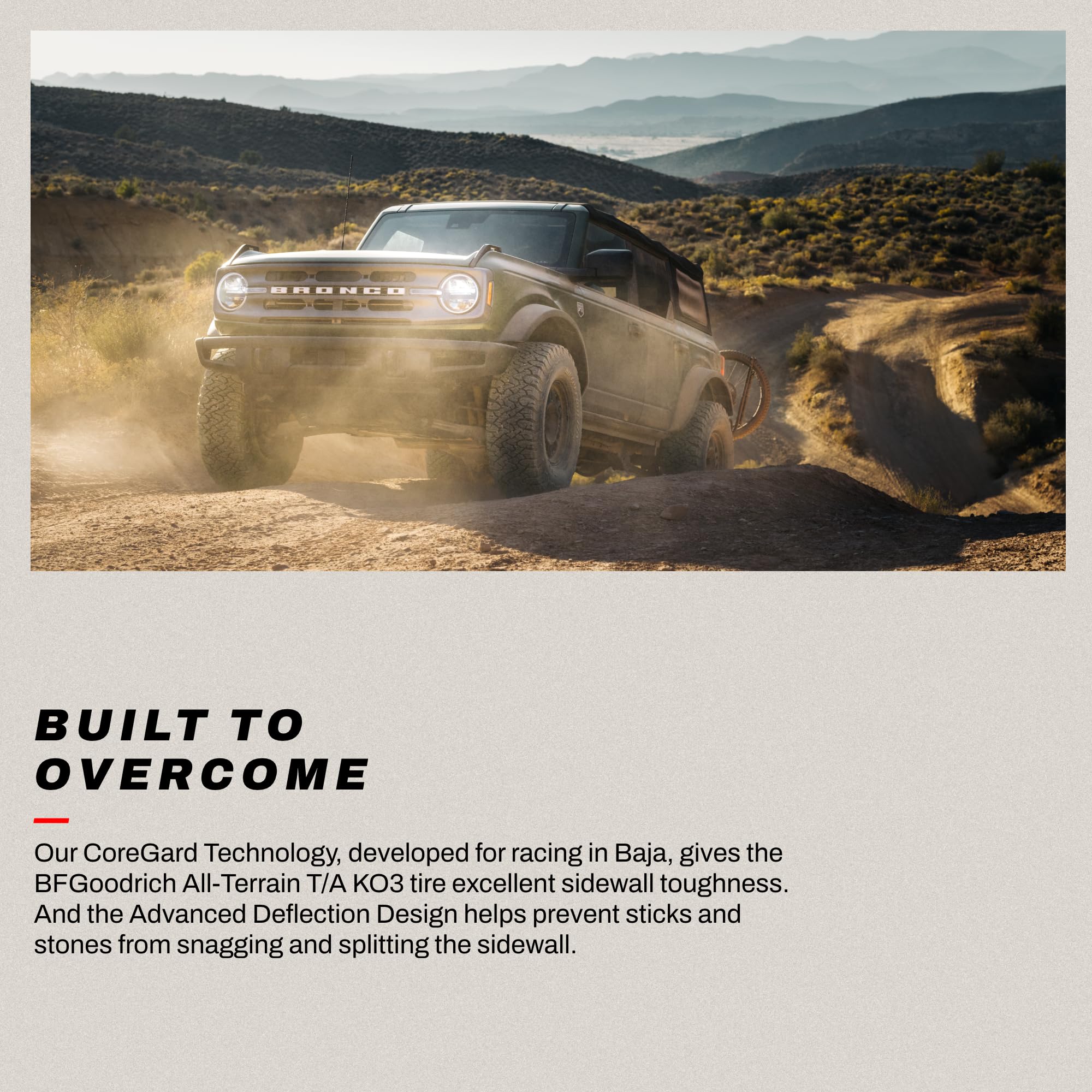 BFGoodrich All-Terrain T/A KO3 Car Tire for Light Trucks, SUVs, and Crossovers, LT315/75R16/E 127S - Image 2