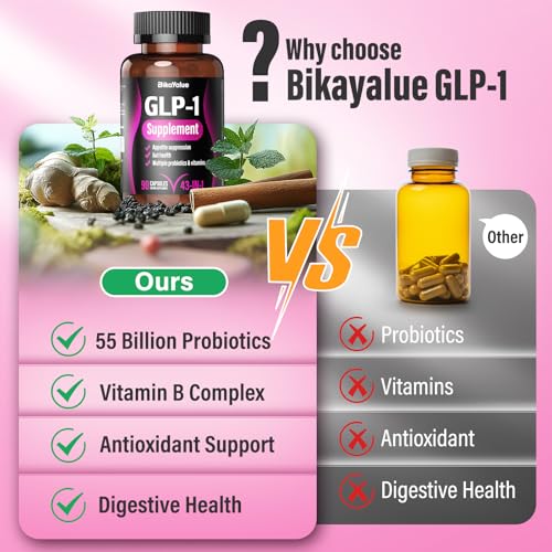 BIKAYALUE GLP-1 Alternative Supplement, with Akkermansia Probiotics 30 Billion, Hops, Green Tea Extract – Metabolism & Gut Health, Digestive Wellness Support - 90 Capsules (30 Servings) - Image 5