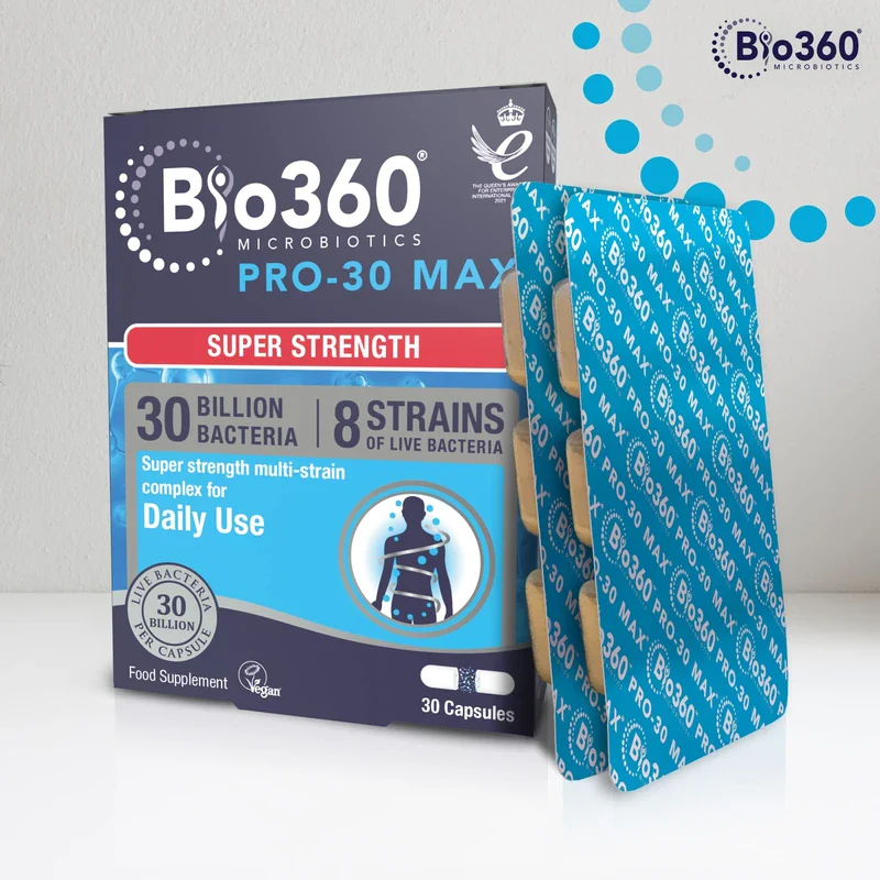 Bio360 Pro-30 MAX (30 Billion Bacteria)|from Natures Aid | 30 Capsules - Image 5
