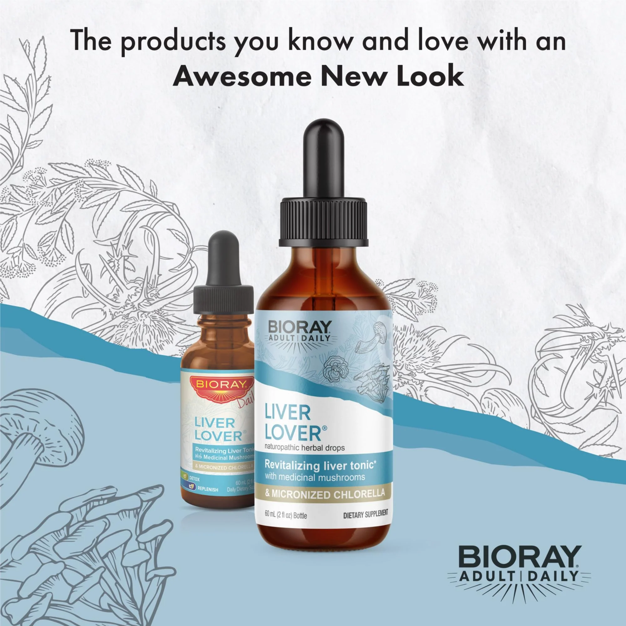 BIORAY Daily Liver Lover - 2 fl oz - Supports The Liver & Adrenals - Non-GMO, Vegan, Gluten Free - Image 2