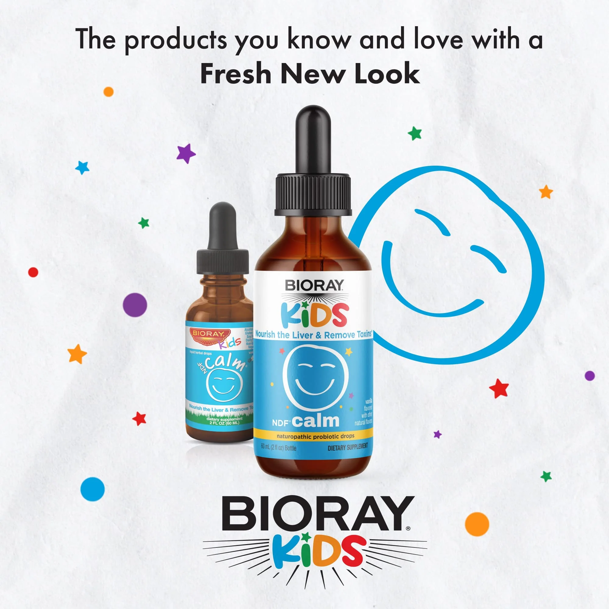 BIORAY Kids NDF Calm, Vanilla - 4 fl oz - Nourish The Liver & Remove Toxins - Non-GMO, Vegan, Gluten Free - 2-4 Month Supply - Image 3