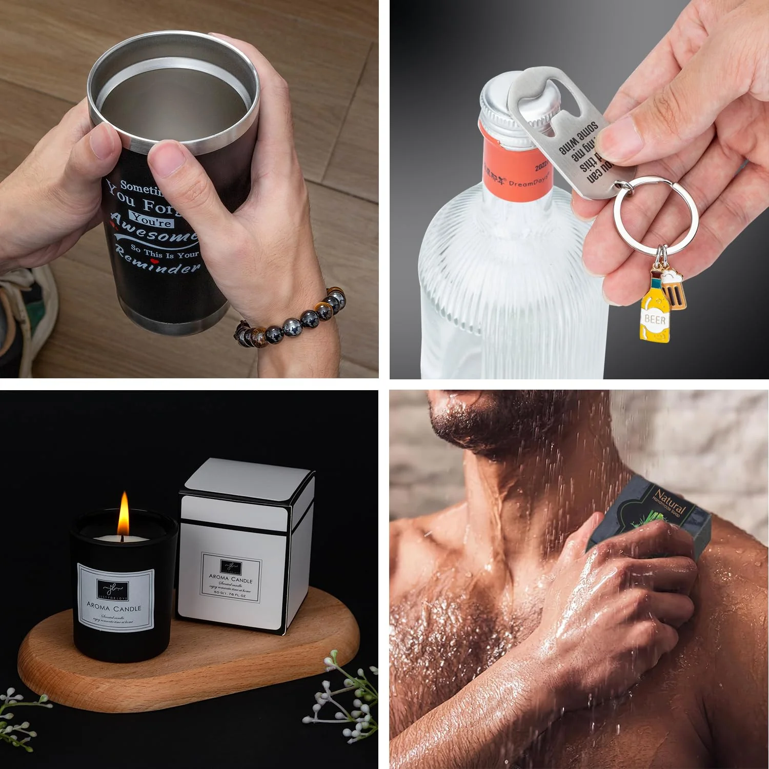 Birthday Gifts for Men Premium Gifts Baskets for Him Gifts Basket Ideas Set Thank You Gifts Man Retirement Gifts Father Birthday Presents for Dad Husband Boyfriend Box Christmas Gifts Baskets - Image 3
