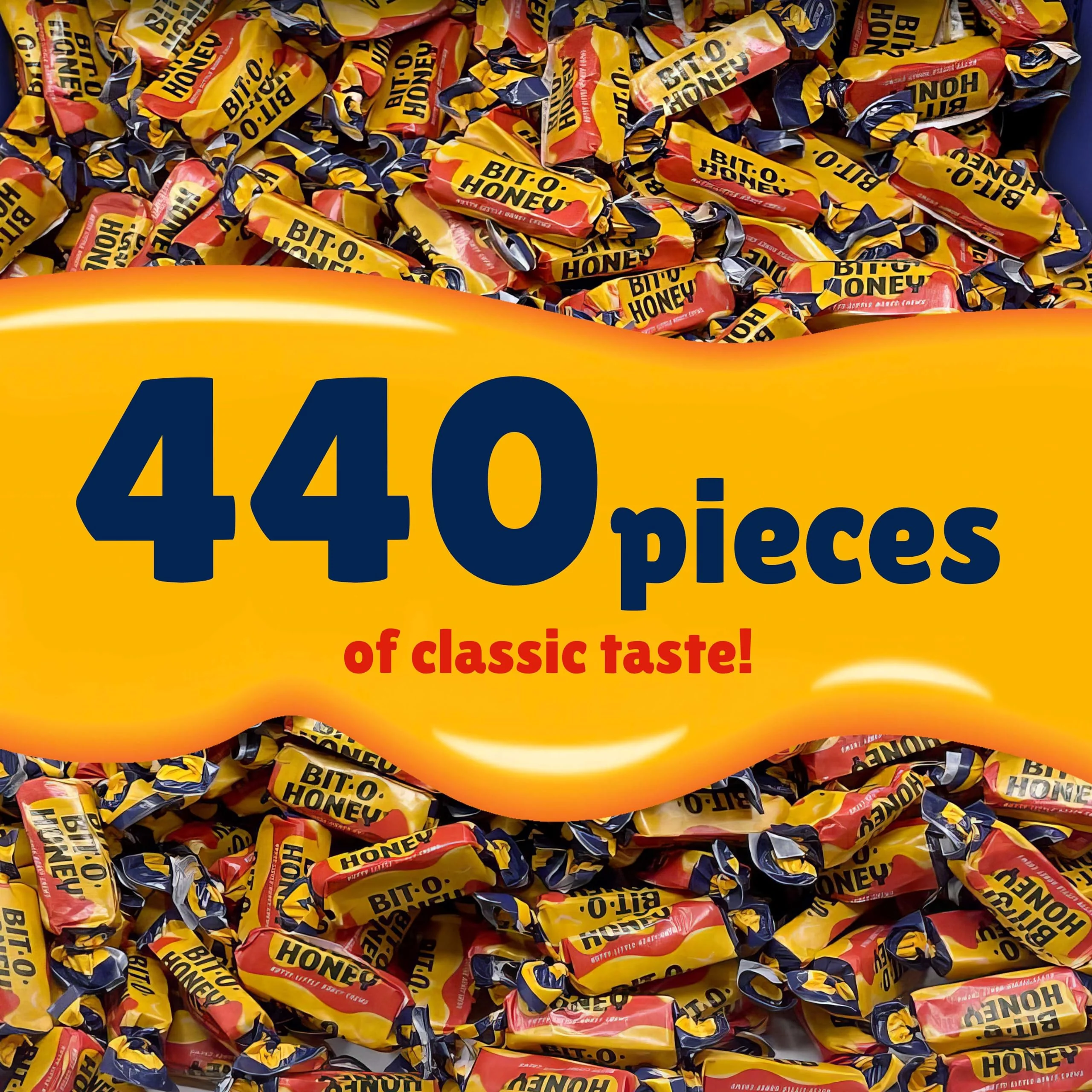 Bit O Honey Candy - 5 Pounds - Approx 440 Traditional Christmas Candy - Bulk Candy Individually Wrapped - Classic Candy - Chewy Candy - Perfect Holiday Candy - Honey Candy for Festive Season - Image 5