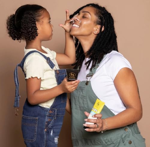 Black Girl Sunscreen Large Kids SPF 50 Sunscreen Lotion, 6 Oz Vegan & Water-Resistant, Will not Leave White Residue (6 Fl. Oz.) - Image 5