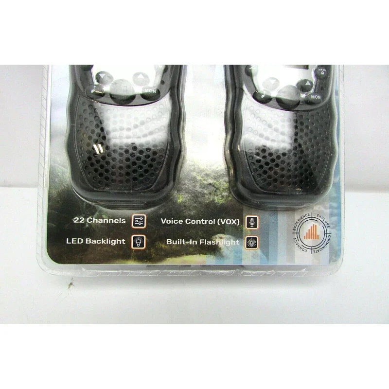 Blackfin Walkie Talkies NEW 16 Mile Range 22 Channel w/ Flashlight - Image 3