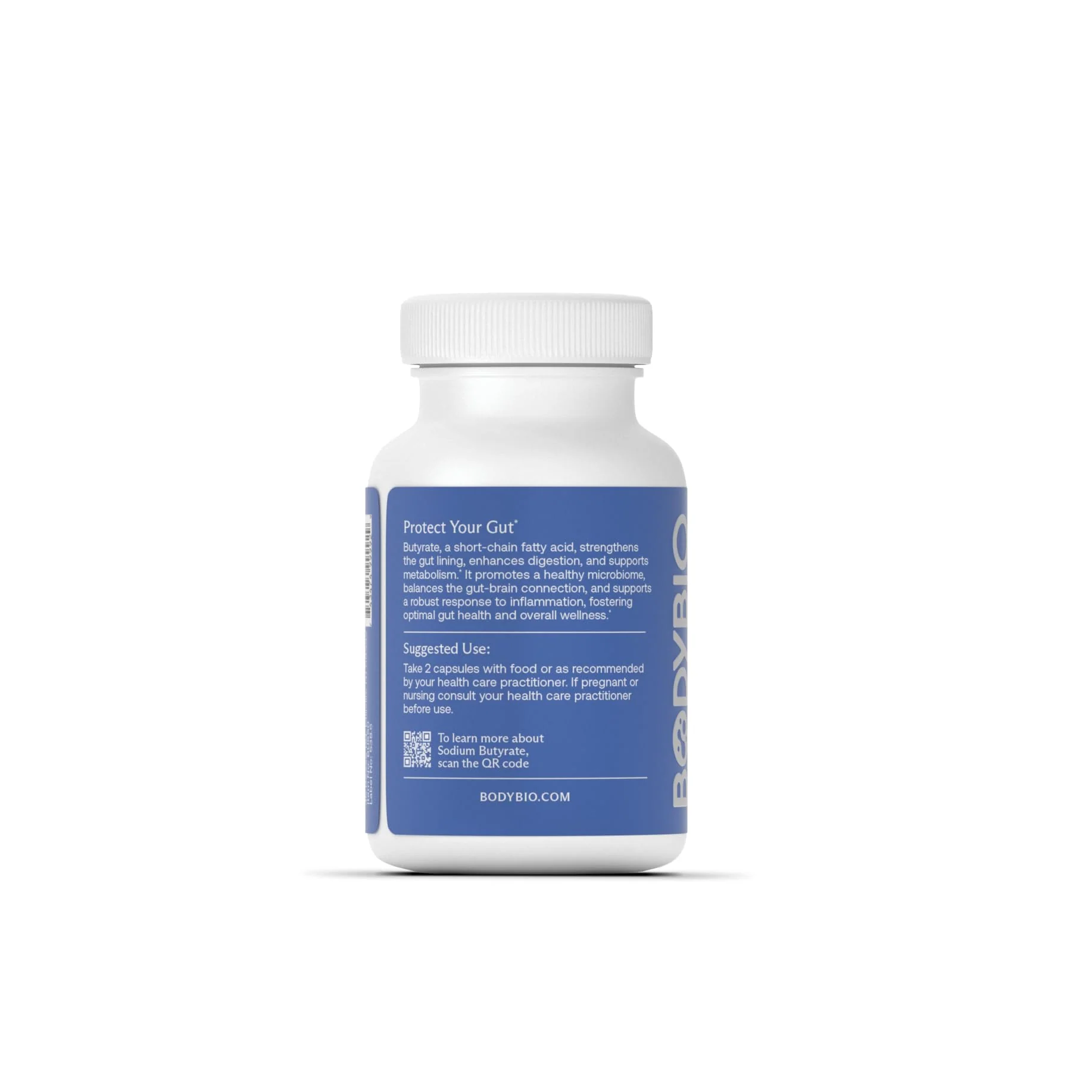 BodyBio Sodium Butyrate - Postbiotic for Gut Health, Leaky Gut Repair, Digestive Support, Bloating Relief, & Microbiome Balance - Butyric Acid Supplement for GI Wellness - Image 6
