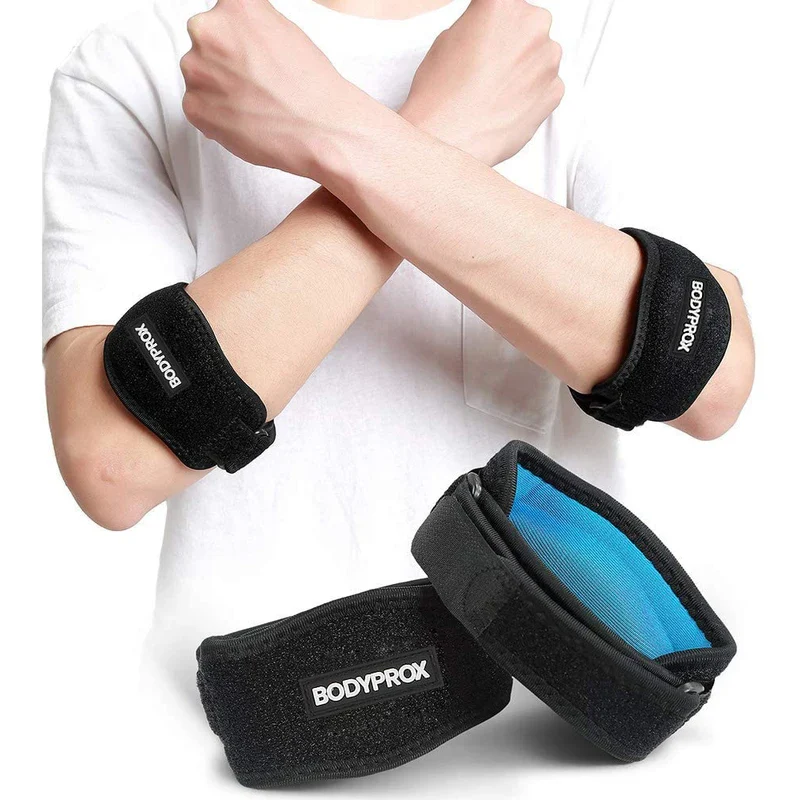 Bodyprox Bodyprox Elbow Brace 2 Pack for Tennis & Golfer's Elbow Pain Relief
