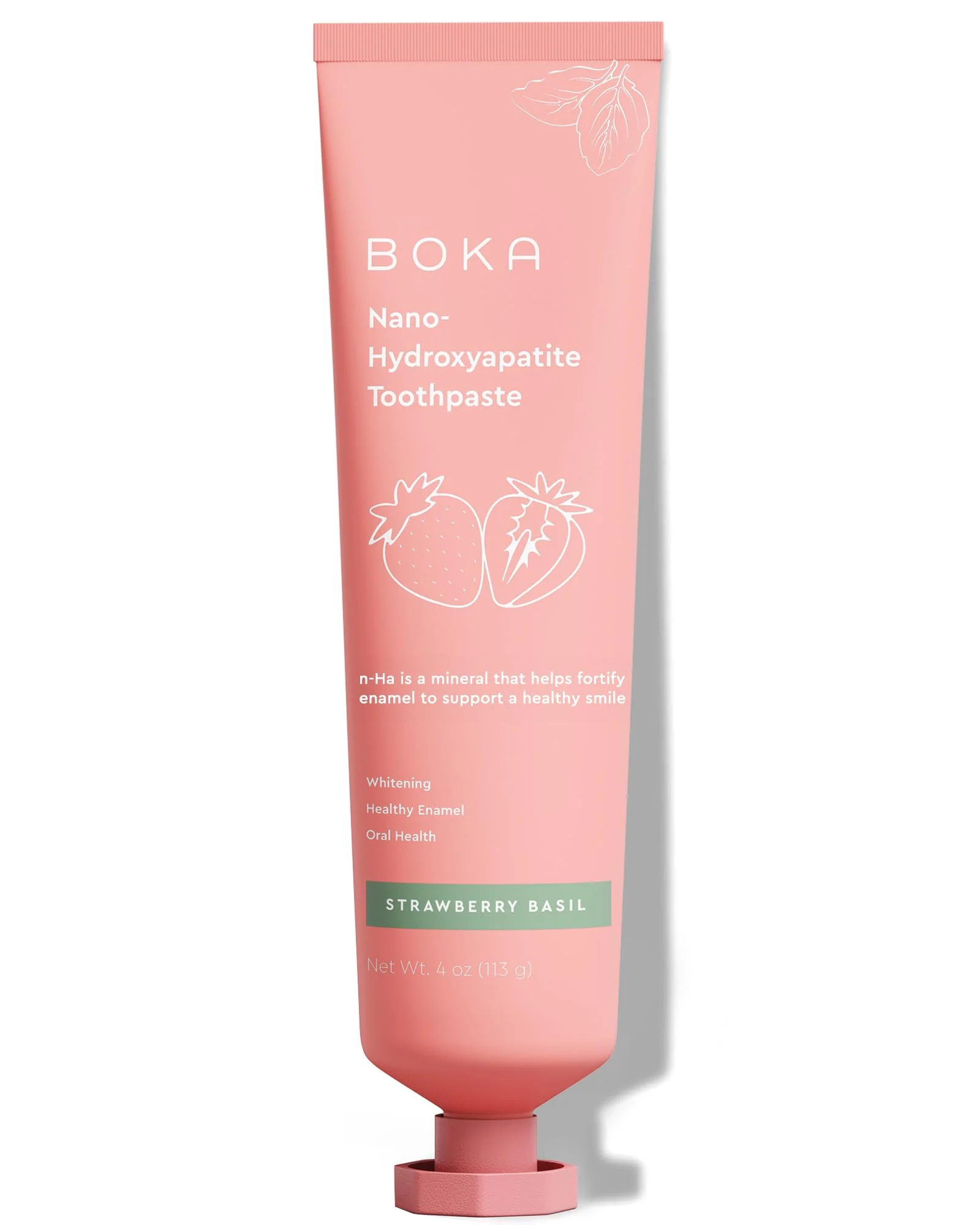 Boka Fluoride Free Toothpaste Nano Hydroxyapatite, Helps Remineralize, Appropriate for Sensitive Teeth, Whitening - for Adult, Kids Oral Care - Refresh Mint Flavor, 4 Fl Oz 3Pk - Image 16