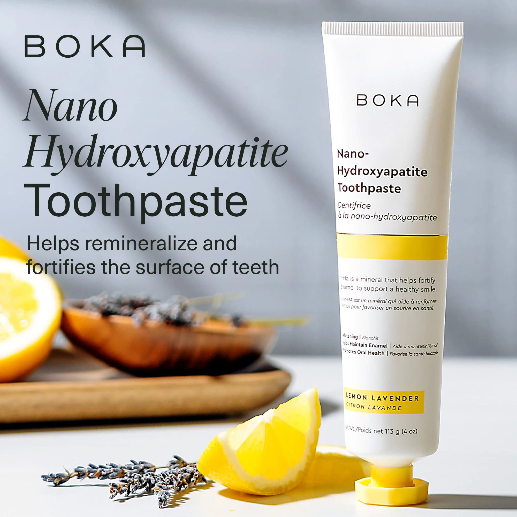 Boka Fluoride Free Toothpaste Nano Hydroxyapatite, Helps Remineralize, Appropriate for Sensitive Teeth, Whitening - for Adult, Kids Oral Care - Refresh Mint Flavor, 4 Fl Oz 3Pk - Image 22