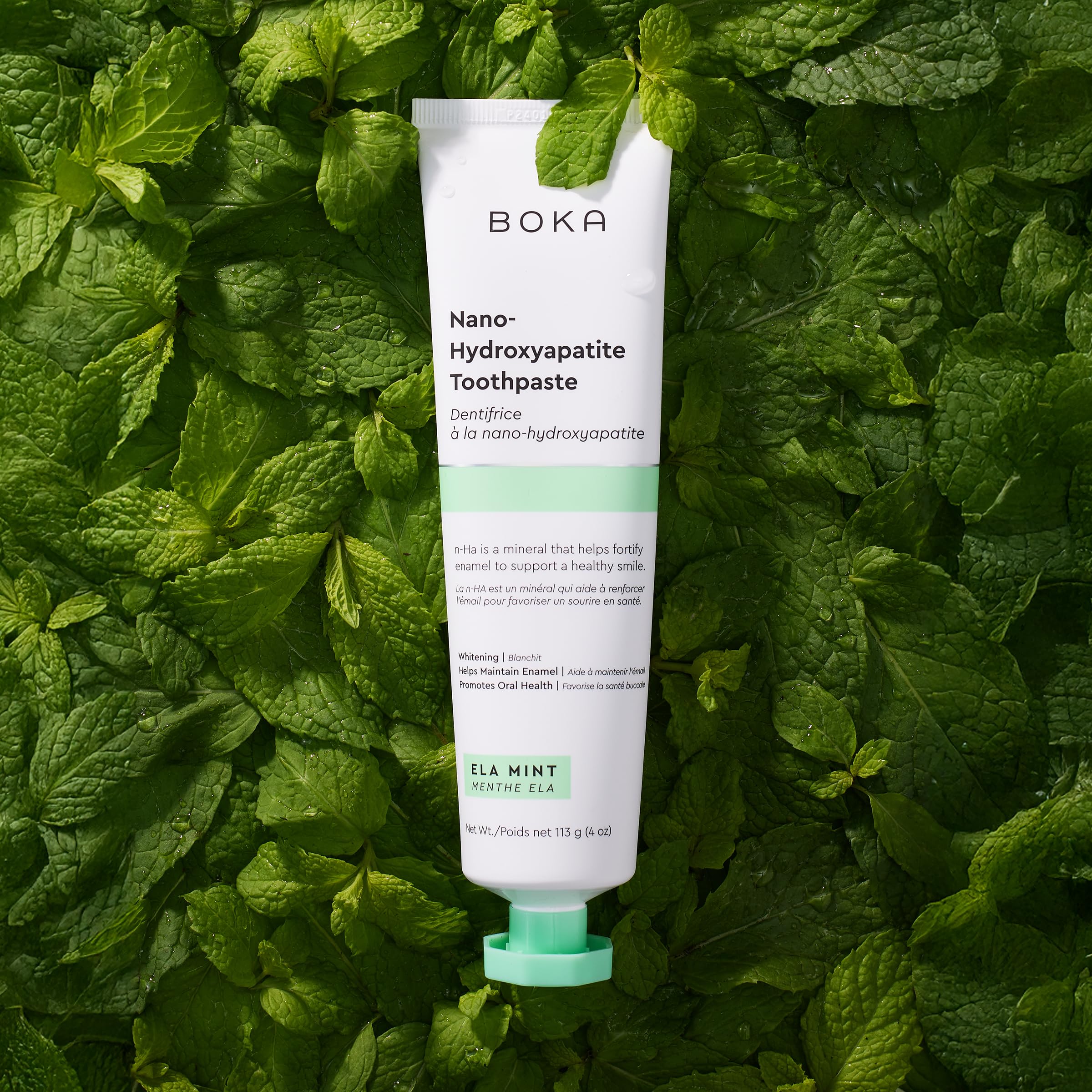 Boka Fluoride Free Toothpaste Nano Hydroxyapatite, Helps Remineralize, Appropriate for Sensitive Teeth, Whitening - for Adult, Kids Oral Care - Refresh Mint Flavor, 4 Fl Oz 3Pk - Image 29