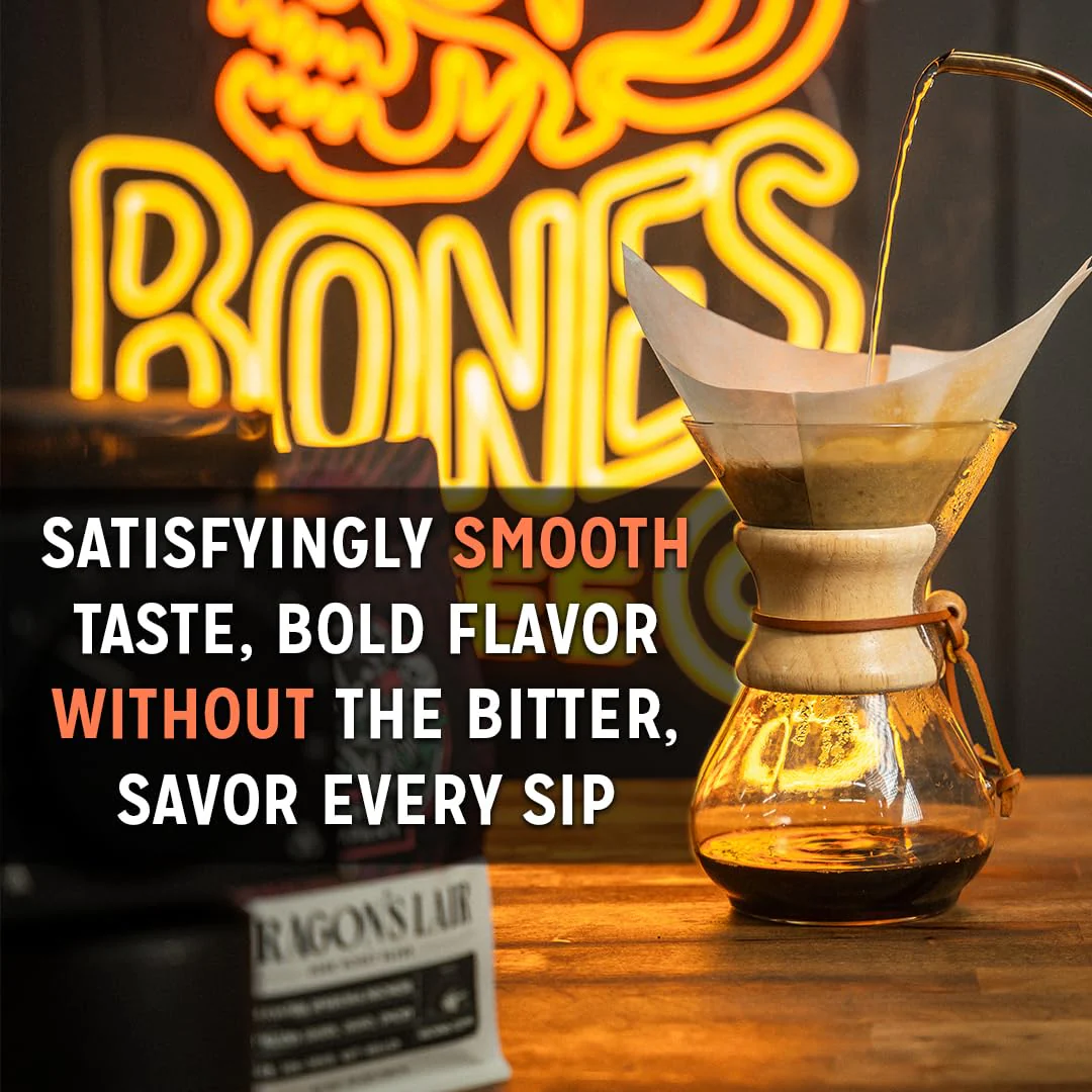 Bones Coffee Company The Nightmare Before Christmas Collector's Box 5 Flavored Coffee Low Acid Medium Roast Arabica Beans Specialty Coffee Gifts For Auto Drip and French Press, 4 oz Pack of 5 Ground - Image 2