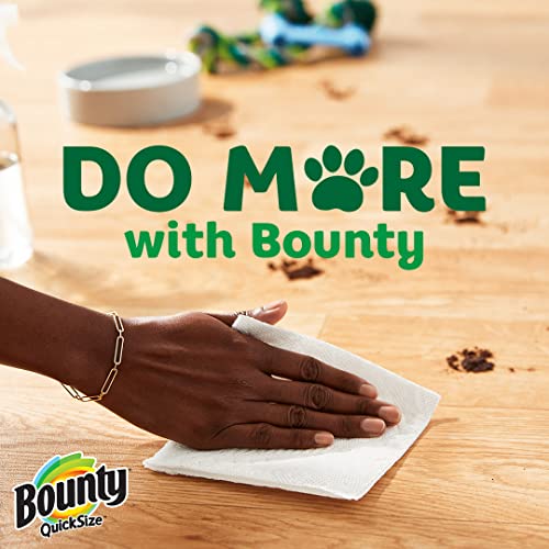 Bounty Paper Towels Quick Size, White, 16 Family Rolls = 40 Regular Rolls (Packaging May Vary) - Image 65